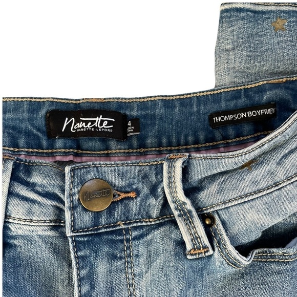 Nanette Lepore Thompson Boyfriend Star Jeans - Picture 2 of 5